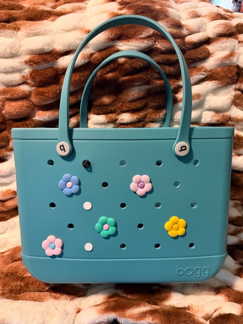 Original BOGG BAG Turquoise and Caicos with accessories